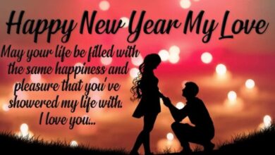 Happy new year my love quotes for husband 2025