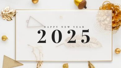 Happy new year wishes card free download 2025